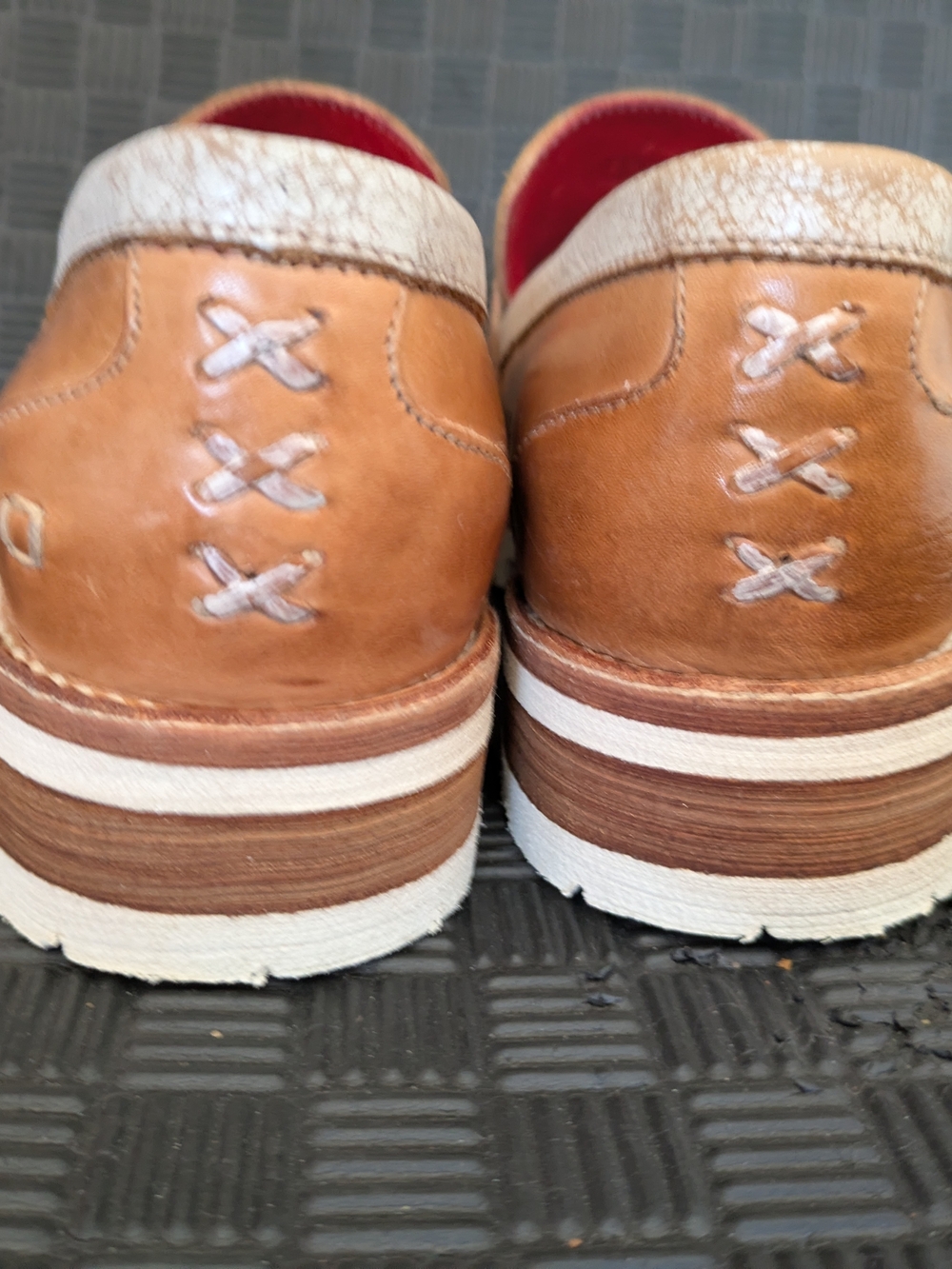 Bed Stu Reina III Tan Rustic NectarLux Leather Loafers - Picture 2 of 15